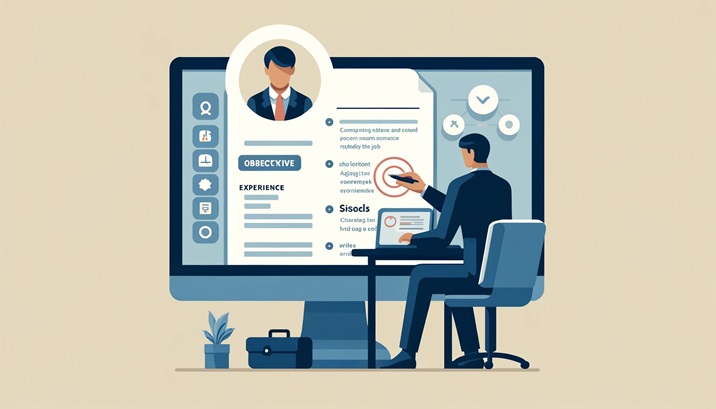 candidate personalizing resume