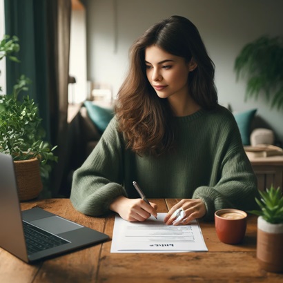 candidate writing resume